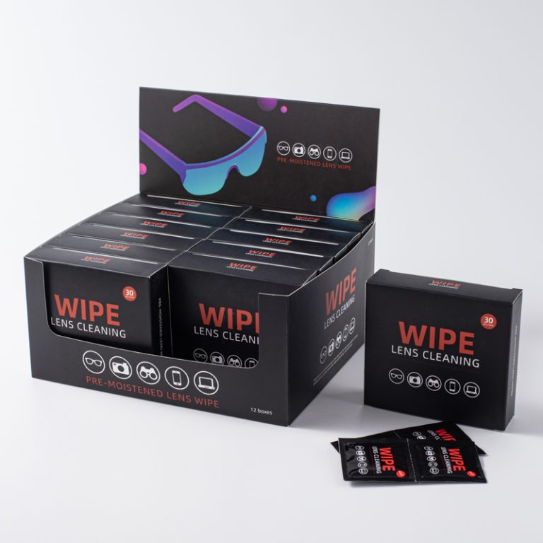 Lens wipes